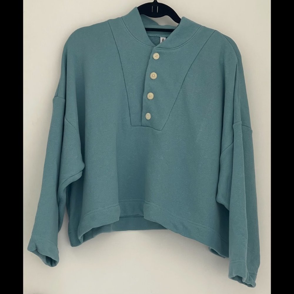 Ilana Kohn Kin Mini Sweatshirt in Surf size M